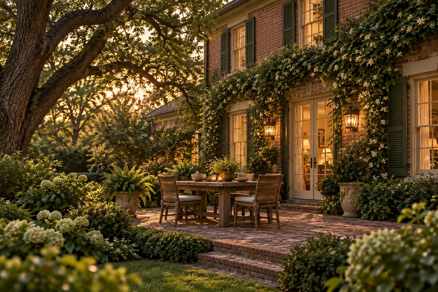 Jasmine House — Supper can take its time. Concept image.